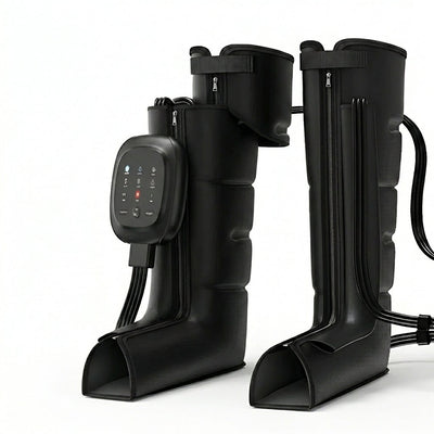 Leg Recovery Boots Designed for Enhanced Circulation, 4-Chamber Compression, Professional Grade, Lymphatic Drainage