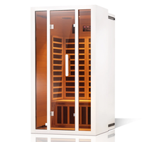 FAR Infrared Sauna Built for Home Wellness, 6 Carbon Heaters, Digital Control, Bluetooth Speaker