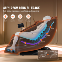 Massage Chair Built for Full Body Recovery, Zero Gravity, SL-Track, 32 Airbags, AI Voice Control