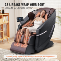 Massage Chair Built for Full Body Recovery, Zero Gravity, SL-Track, 32 Airbags, AI Voice Control