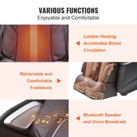 Massage Chair Built for Full Body Recovery, Zero Gravity, SL-Track, 32 Airbags, AI Voice Control