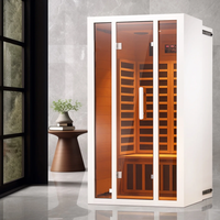 FAR Infrared Sauna Built for Home Wellness, 6 Carbon Heaters, Digital Control, Bluetooth Speaker