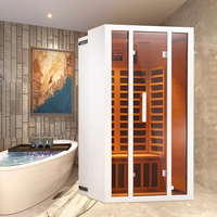 FAR Infrared Sauna Built for Home Wellness, 6 Carbon Heaters, Digital Control, Bluetooth Speaker