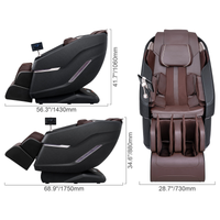 Massage Chair Built for Full Body Recovery, Zero Gravity, SL-Track, 32 Airbags, AI Voice Control