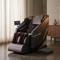 Full Body Massage Chair Zero Gravity 3D Shiatsu Recliner Sl-Track Heat, AI Voice — Studio Shot